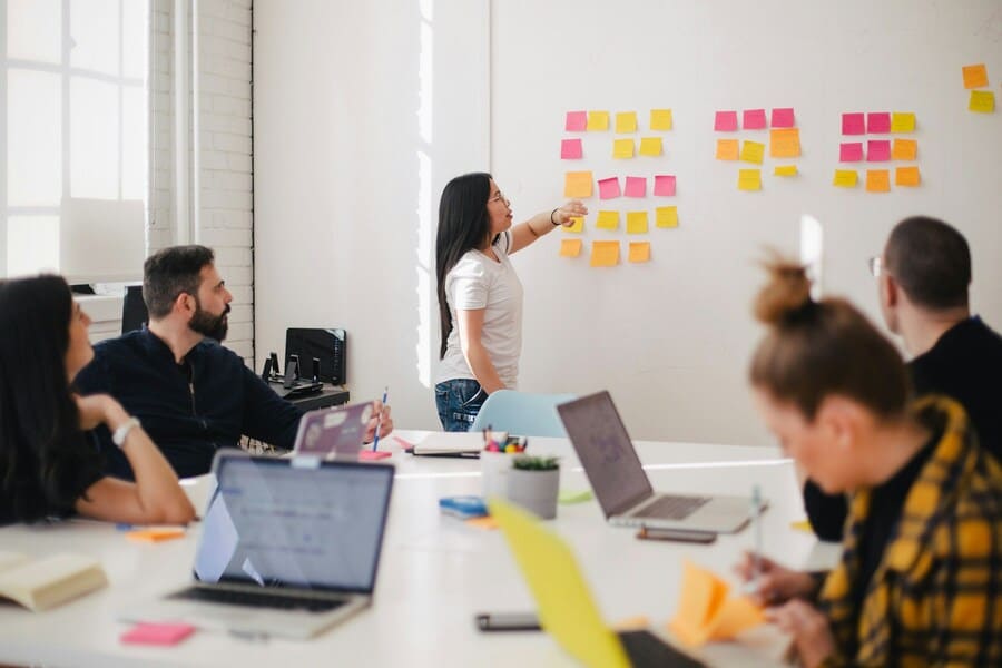 Technology collaboration for a small business team